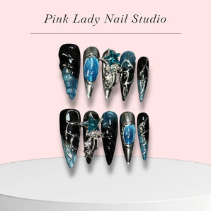 Galaxy dream long nail