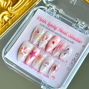 Strawberry ice cream🎀almond