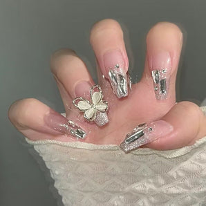 3D diamond butterfly